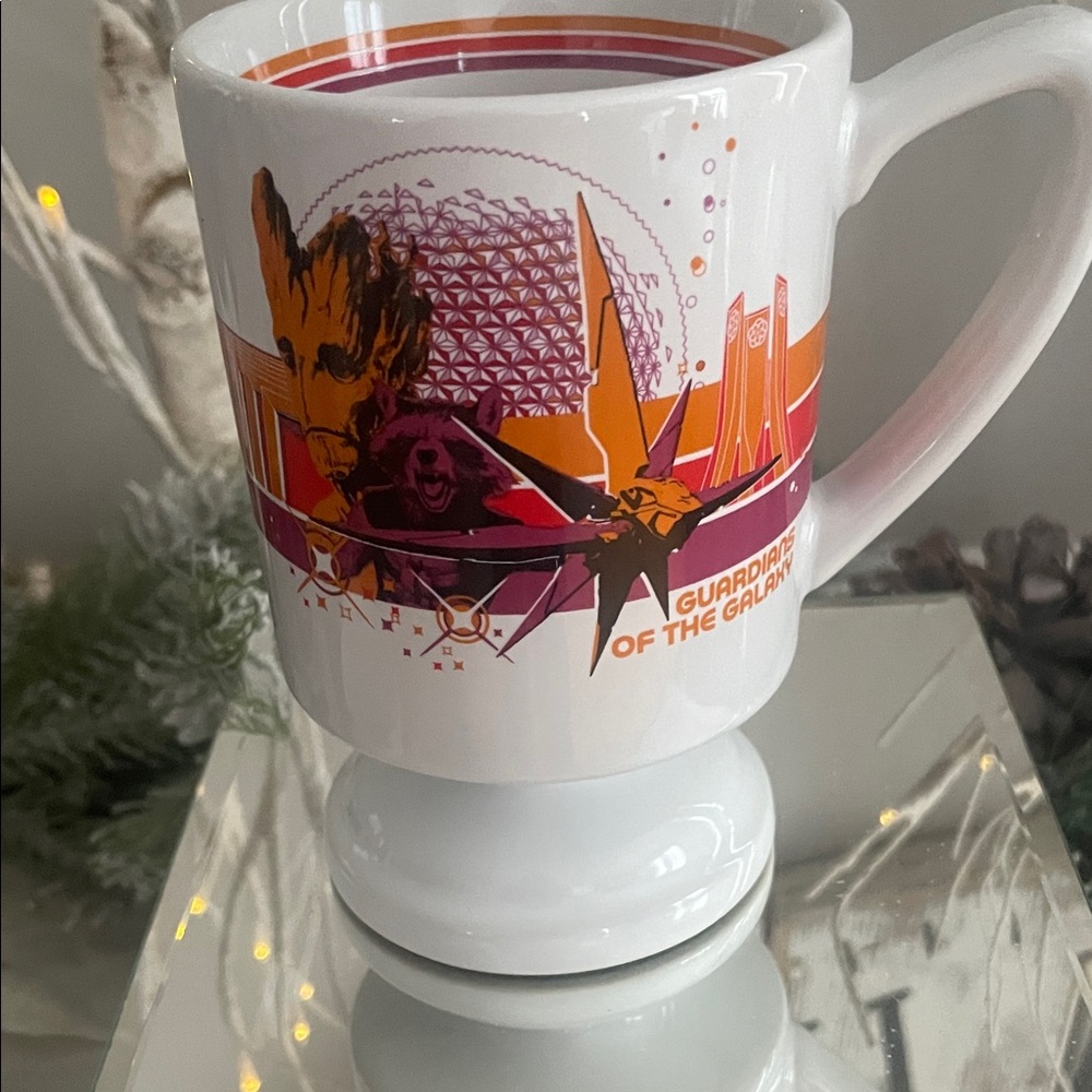 Marvel Guardians White and Purple Mug